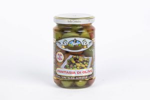 Fantasia di olive in salamoia ml. 314 - Bella Contadina