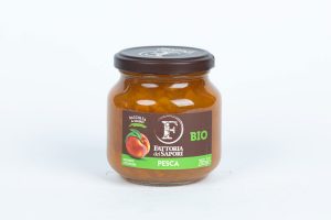 Confettura biologica di pesca gr. 265 - Fattoria dei Sapori (SAMA)